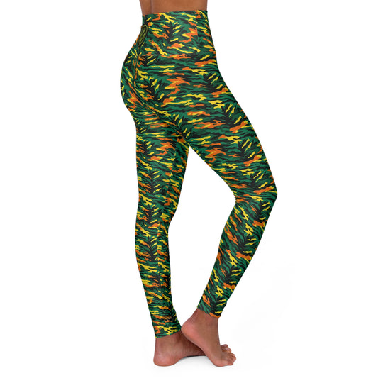Left, Right, Left Camo Ultra High Waisted Yoga Leggings