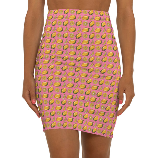 Pink Lemonade High Waisted Pencil Skirt