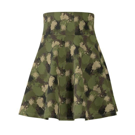 Bunker Babe Ultra High Waisted Skater Skirt