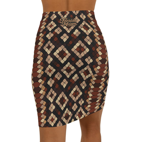 Diamond Back Ultra High Waisted Pencil Skirt