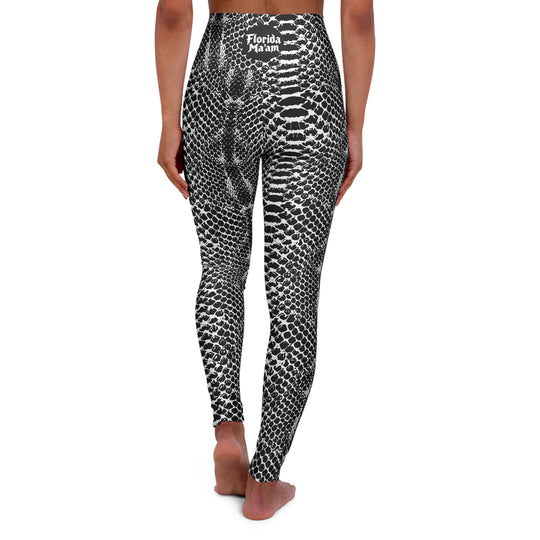Heavy Metal Reptile Ultra High Waisted Leggings