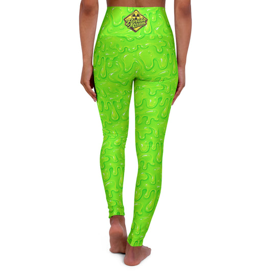 Toxic Slime Ultra High Waisted Leggings