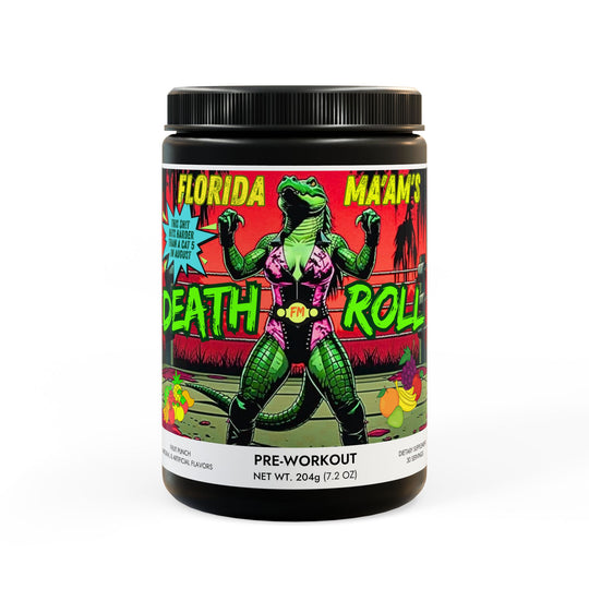 Florida Ma'am's Pre-Workout Supplement, Fruit Punch (204g, 7.1oz)