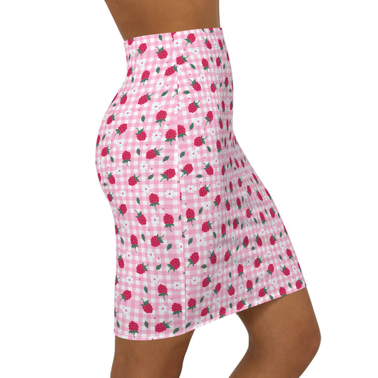 She's Berry Nice High Waisted Pencil Skirt