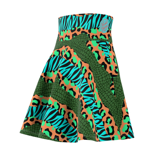 Wild Thang Ultra High Waisted Skater Skirt