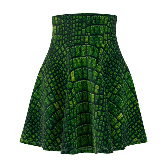 Death Roll Ultra High Waisted Skater Skirt
