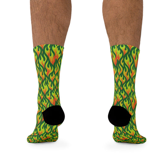 Hot GIrl Recycled Poly Crew Socks