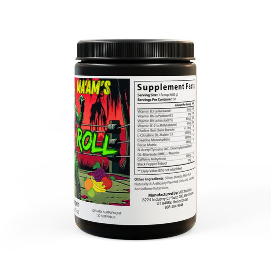Florida Ma'am's Pre-Workout Supplement, Fruit Punch (204g, 7.1oz)