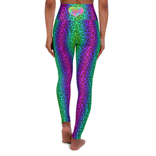 Lime Leopard Ultra High Waisted Leggings