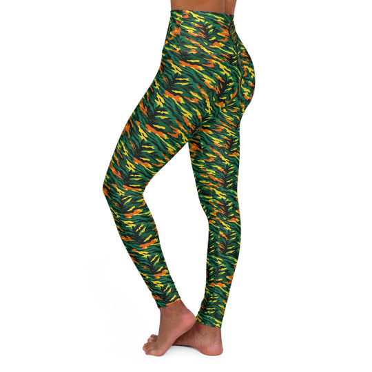 Left, Right, Left Camo Ultra High Waisted Yoga Leggings