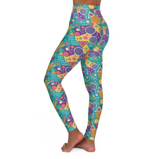 Saved By The 90's Ultra High-Waisted Yoga Leggings