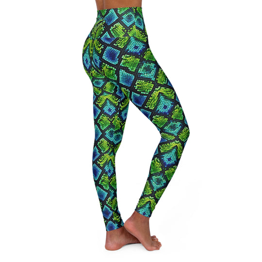 Hypnotic Snake Ultra High Waisted Leggings