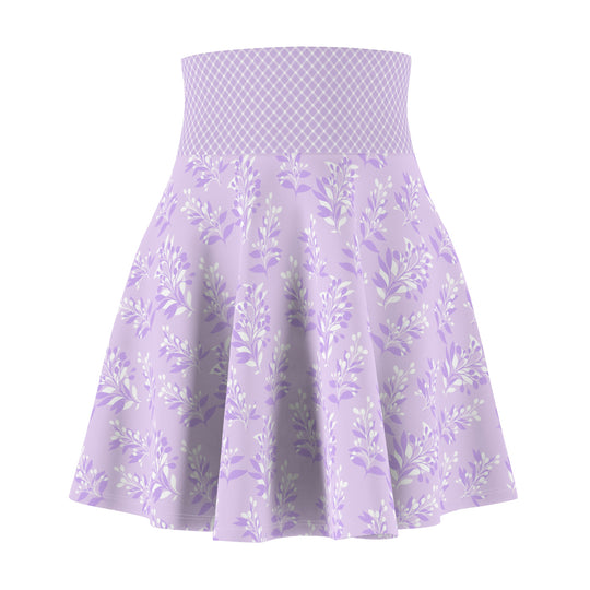 Lilac You A Lot Ultra High Waisted Skater Skirt