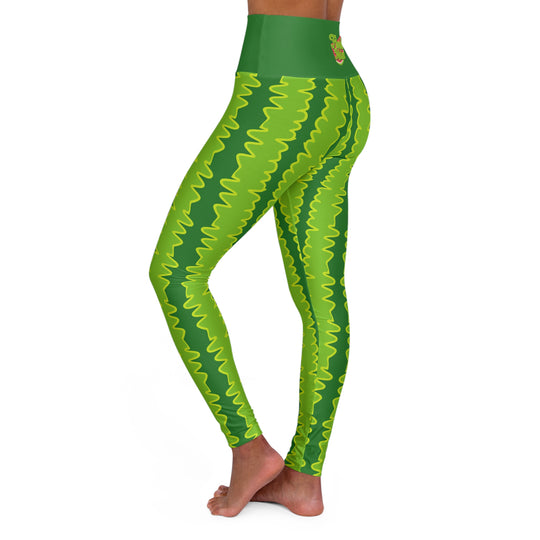 Watermelon Crawl Ultra High Waisted Leggings