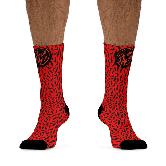 Florida Heat Recycled Poly Crew Socks