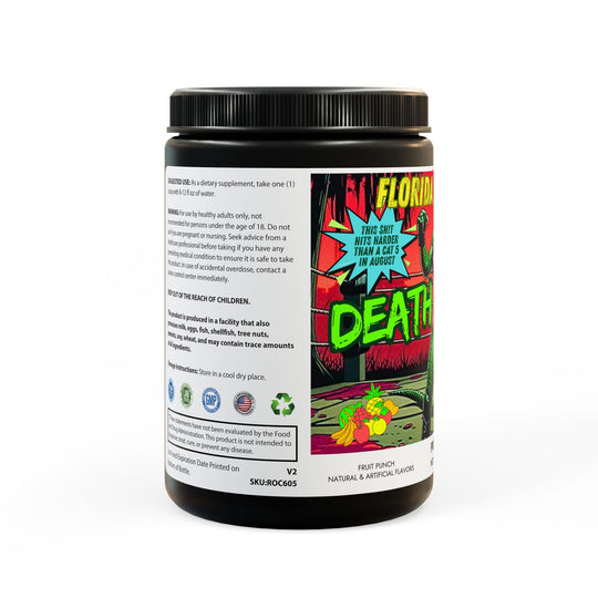 Florida Ma'am's Pre-Workout Supplement, Fruit Punch (204g, 7.1oz)