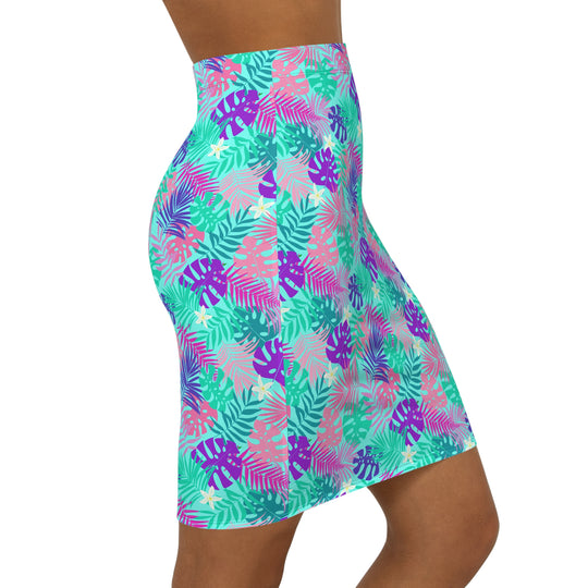Local's Paradise High Waisted Pencil Skirt