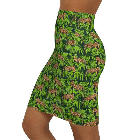 Mighty Jungle Pencil Skirt
