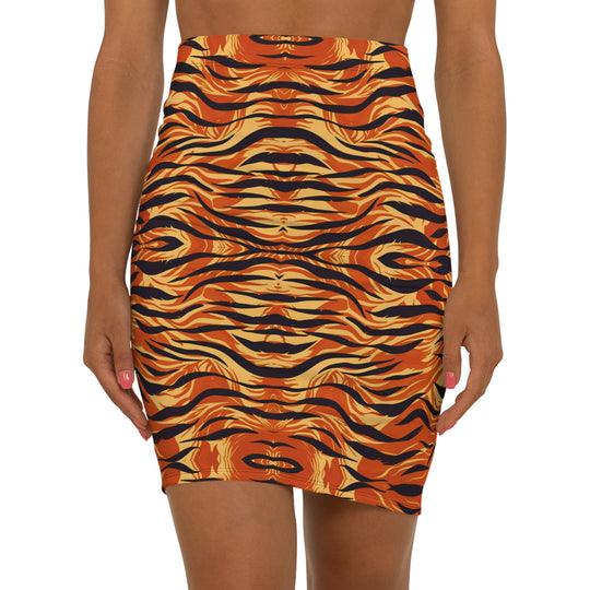 Wild Woman High Waisted Pencil Skirt