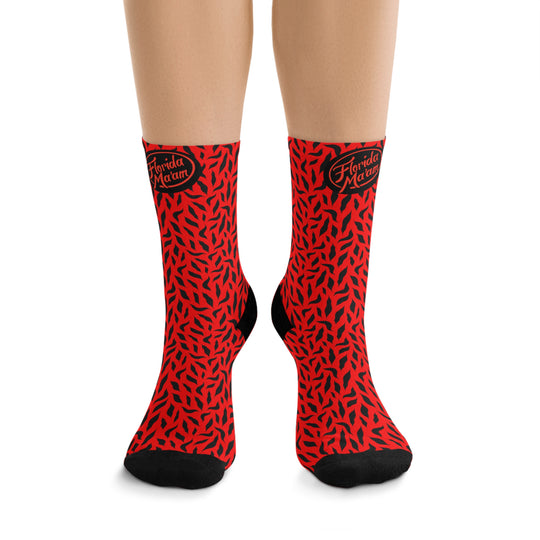 Florida Heat Recycled Poly Crew Socks