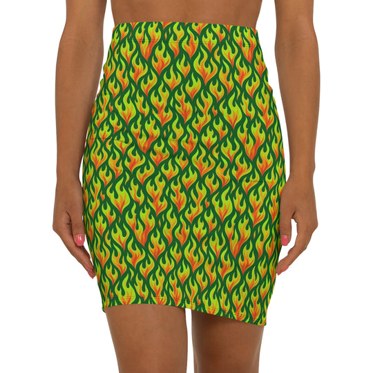 Hot Girl High Waisted Pencil Skirt