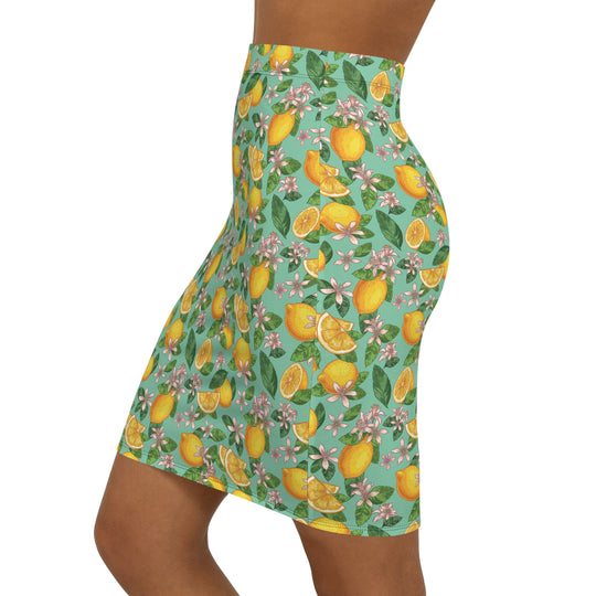 Life and Lemons Ultra High Waisted Pencil Skirt