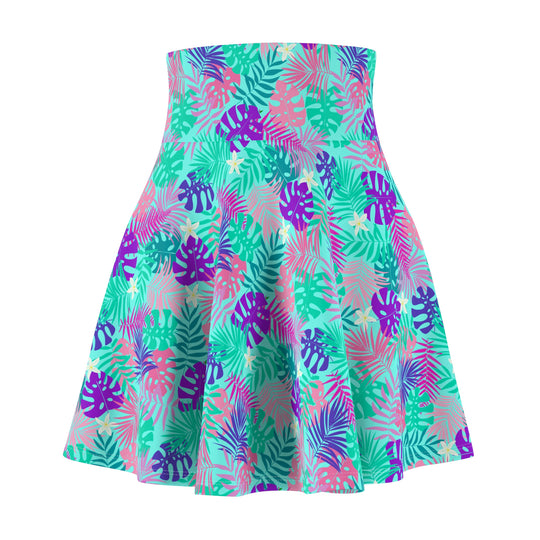 Local's Paradise Ultra High Waisted Skater Skirt