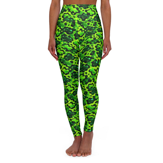 Electric Cowgirl High-Waist Yoga Leggings