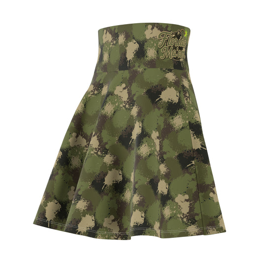 Bunker Babe Ultra High Waisted Skater Skirt