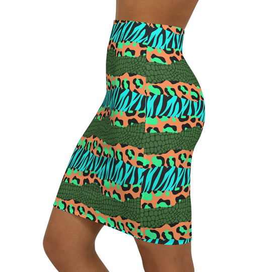 Wild Thang High Waisted Pencil Skirt