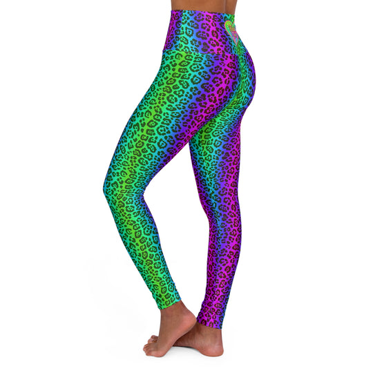 Lime Leopard Ultra High Waisted Leggings