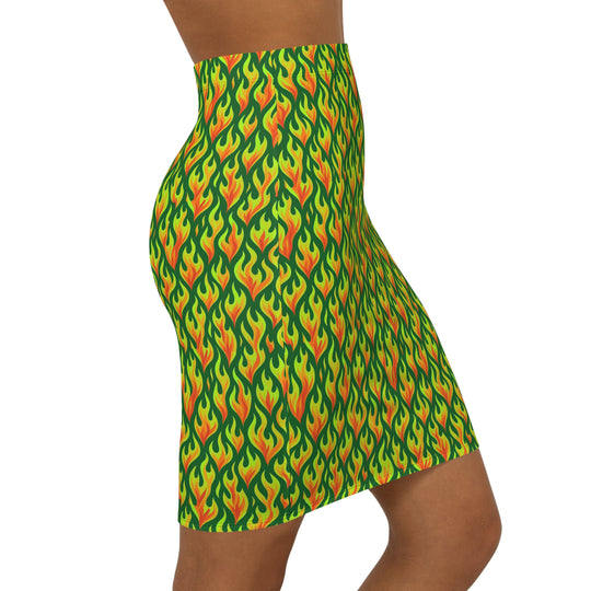 Hot Girl High Waisted Pencil Skirt