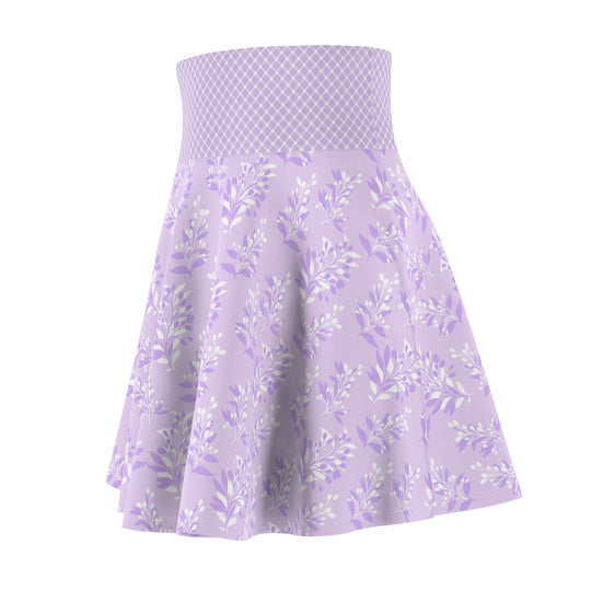 Lilac You A Lot Ultra High Waisted Skater Skirt