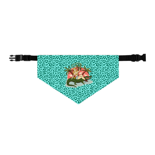 Catwalk Gator Ridin' Babe Pet Bandana Collar