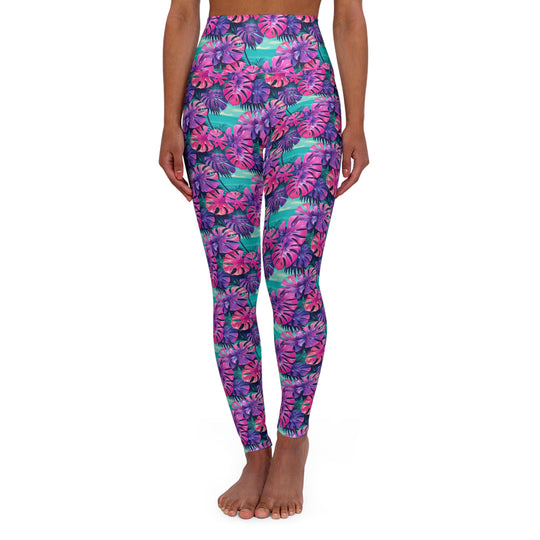 Monstera In My Closet! UltraHigh Waisted Yoga Leggings