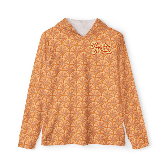 Florida Orange Slice SPF Sun Shirt Hoodie