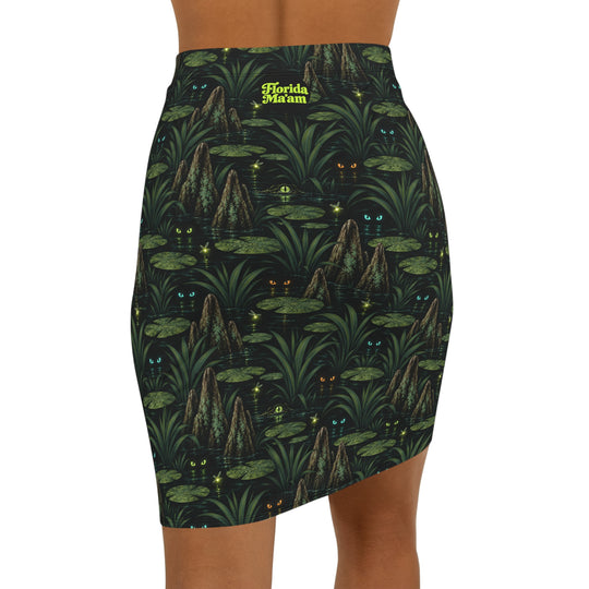 Midnight Paddle Ultra High Waisted Pencil Skirt