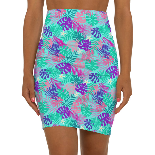 Local's Paradise High Waisted Pencil Skirt