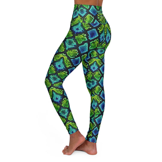 Hypnotic Snake Ultra High Waisted Leggings