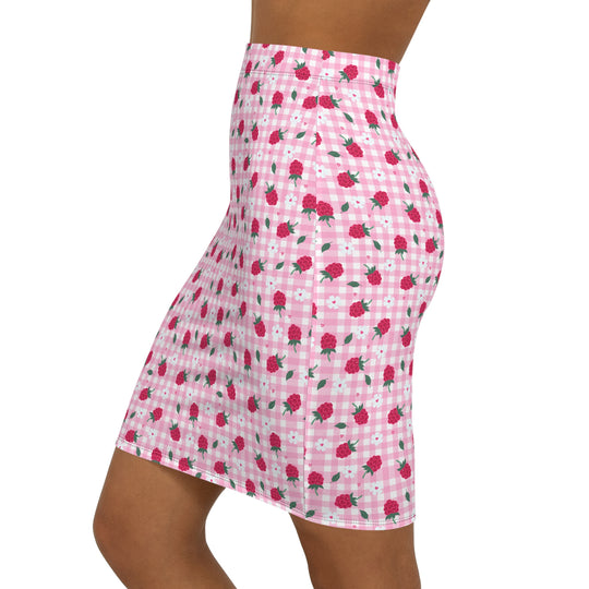 She's Berry Nice High Waisted Pencil Skirt
