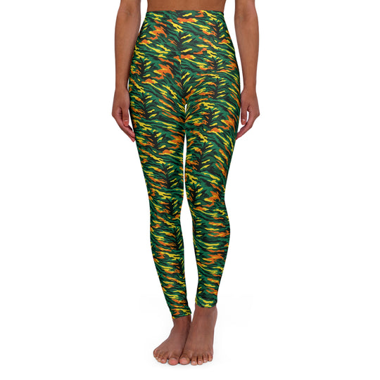 Left, Right, Left Camo Ultra High Waisted Yoga Leggings