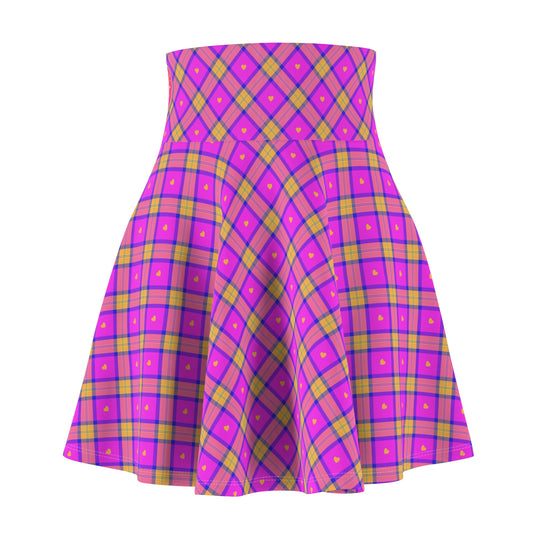 Clueless Heart Ultra High Waisted Skater Skirt