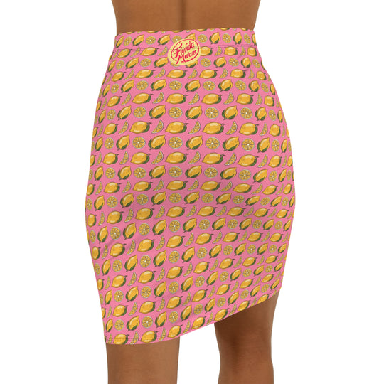 Pink Lemonade High Waisted Pencil Skirt