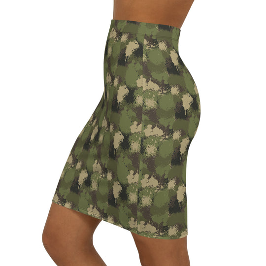 Bunker Babe Ultra High Waisted Pencil Skirt