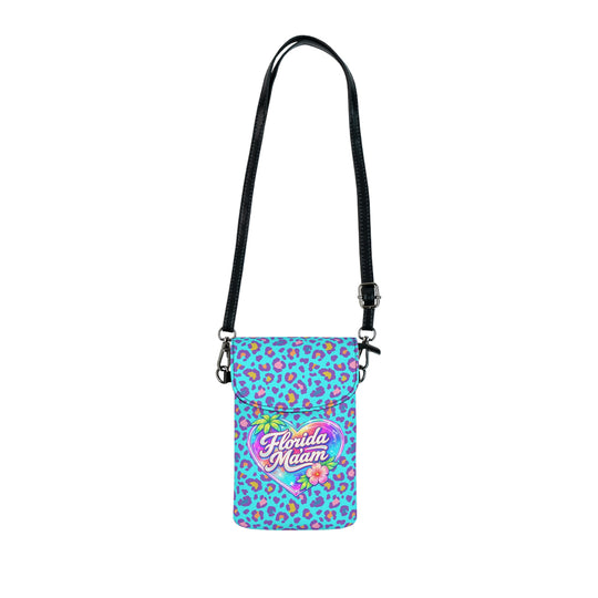 Tropical Leopard Small Wallet Bag