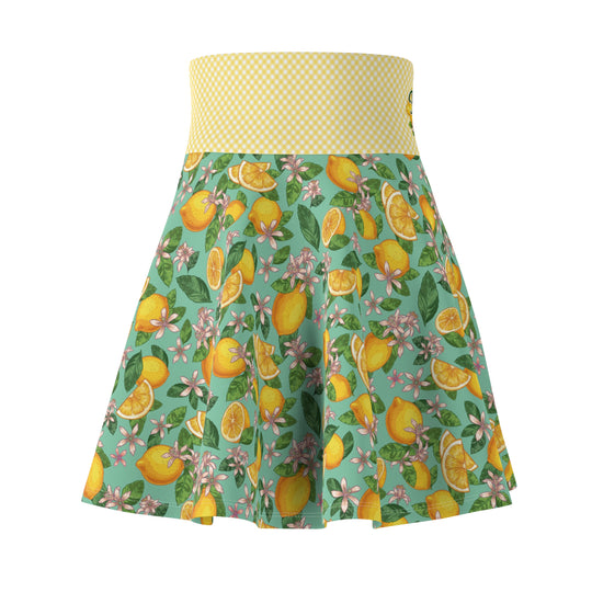 Life and Lemons Ultra High Waisted Skater Skirt