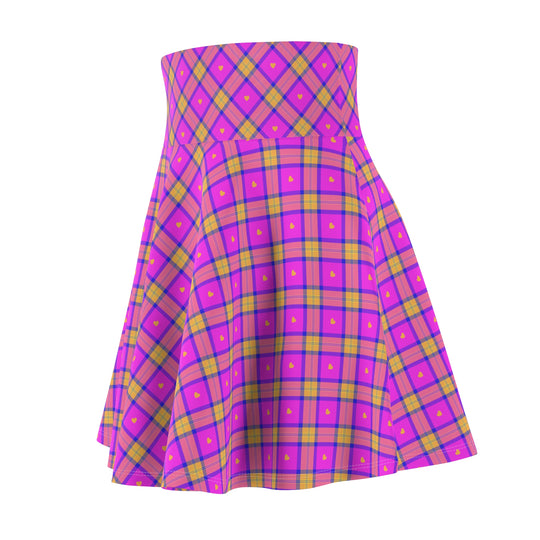 Clueless Heart Ultra High Waisted Skater Skirt
