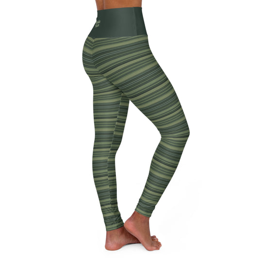 Wintergreen Stripes Ultra High Waisted Leggings