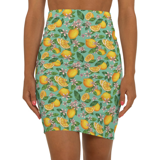 Life and Lemons Ultra High Waisted Pencil Skirt
