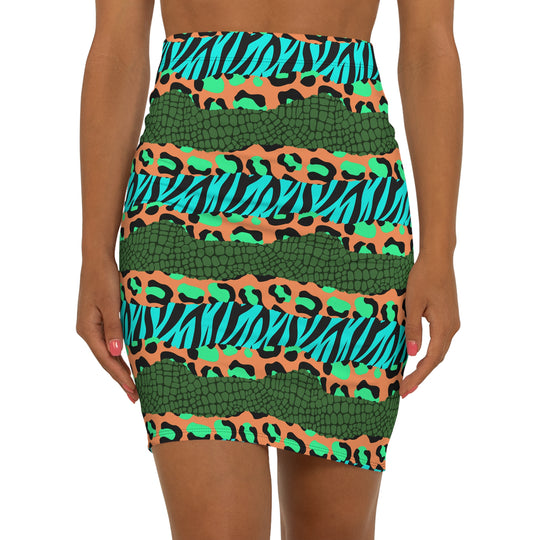 Wild Thang High Waisted Pencil Skirt